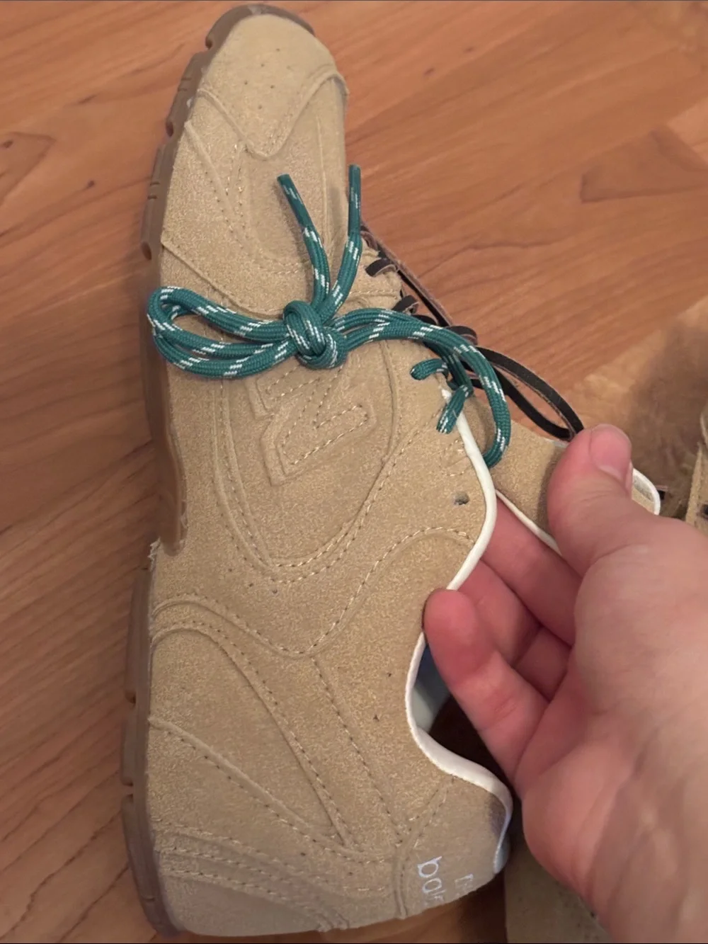 New Balance X Miu Miu 530 SL suede sneakers